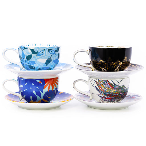 All Whistling Kettle Tea Merch Cup and Saucer Sets