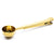 The Whistling Kettle Tea Merch Gold Tea Scoop with Clip