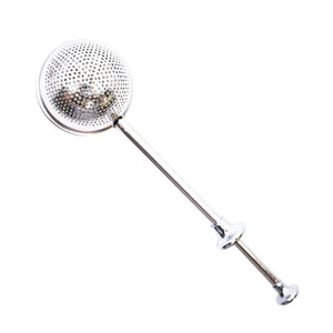 The Whistling Kettle Lil' Springer Long Handle Tea Ball Infuser.