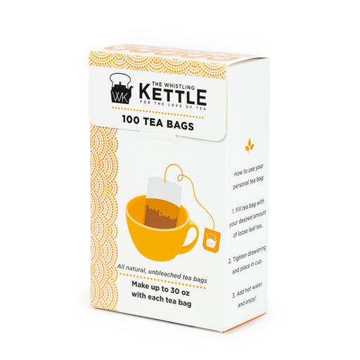 Loose leaf paper tea bags packaging