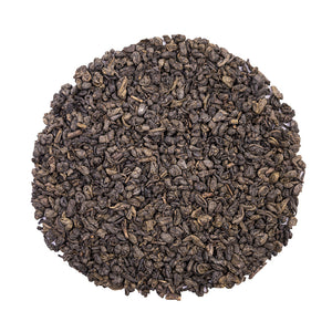 Top view of mound of Pinhead Gunpowder Tea