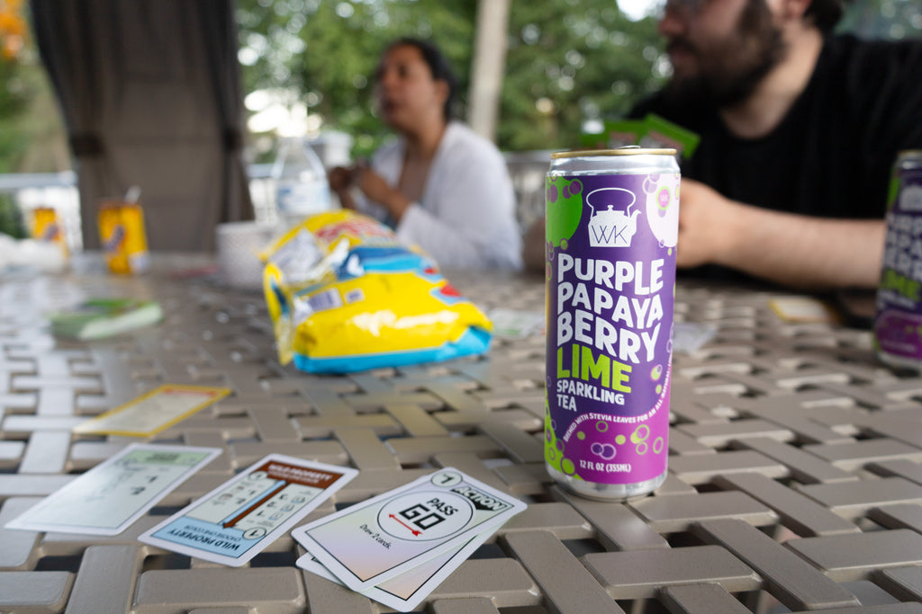 Purple Papayaberry with Lime Canned Sparkling Tea