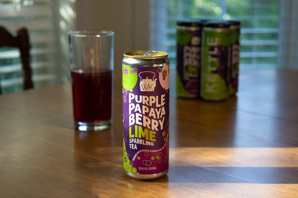 Purple Papayaberry with Lime Canned Sparkling Tea