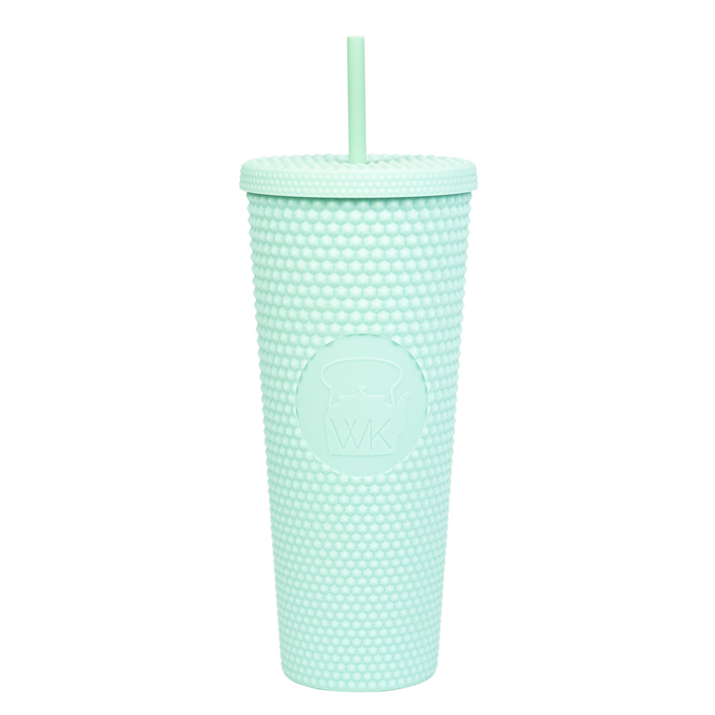 24oz Diamond Studded Tumblers - Mint