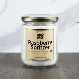 The Whistling Kettle Product White Raspberry Spritzer Scented Tea Candle