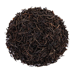 Top mound picture of The Whistling Kettle Lovers Leap Ceylon black tea.